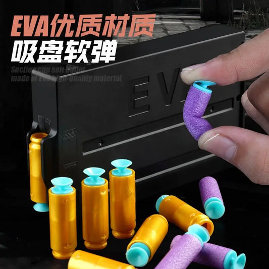 Children's AWM Soft Bullet Gun Toys Manual Shell Ejection Sniper Grab Boy Birthday Gift Toy 7 To 10 Years Old