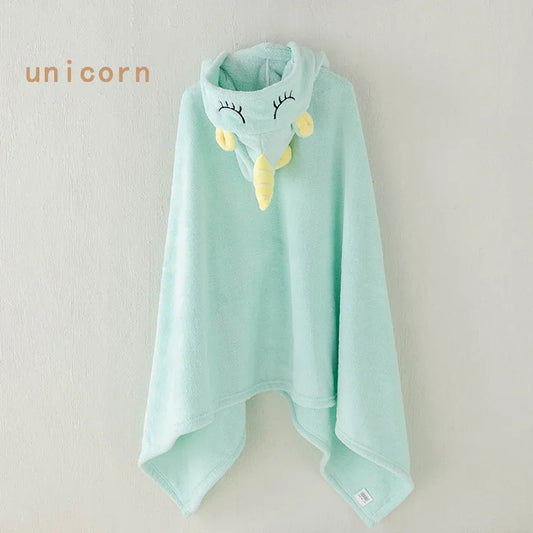 Hot Selling Product Baby Hooded Bathrobe Kids Bath Towel Fashion Newborn Blankets Bath Towel with Hood for Children