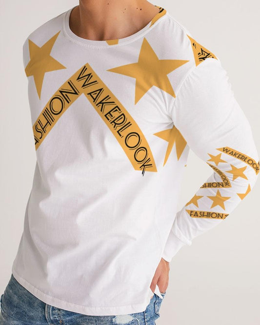 Men's Fashion Long Sleeve Wakerlook Tee