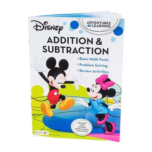 Disney Adventures in Learning Workbooks - Alphabet, Addition, and