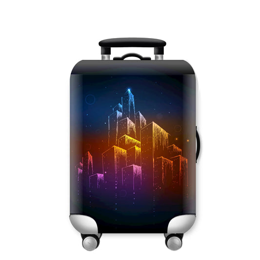 Luggage Covers Protector Fashion Travel Luggage Suitcase Protective Cover Stretch Dust Covers Travel Accessories Luggage Supplie