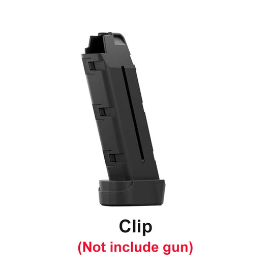 Mini Gx4 Pocket Toy Gun Continuous Shell Eject Gun Model Soft Bullet Launcher BlowBack Airsoft Small Pistol Black and Brwon