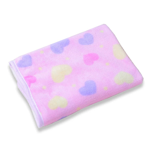 Soft and Fluffy High Quality Pet Blanket Cute Star Print Pet Mat Warm and Comfortable Pet Blanket for Dogs and Cats Pet Supplies