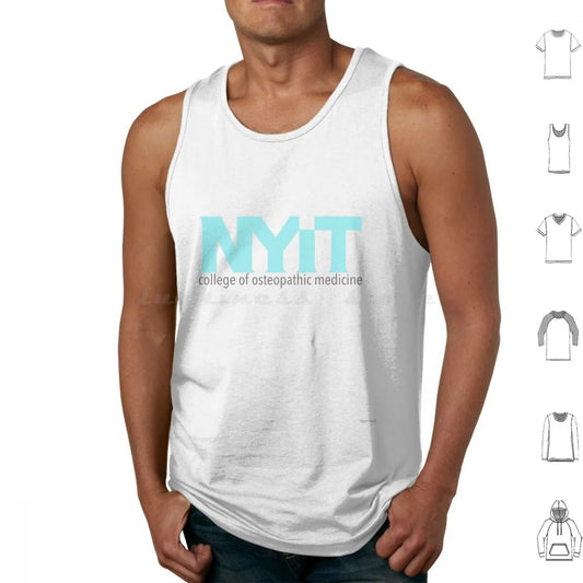 Nyitcom-Mint Without Stethoscope Tank Tops Print Cotton Nyit Nyitcom Medicine School Long Island New York Health Wellness