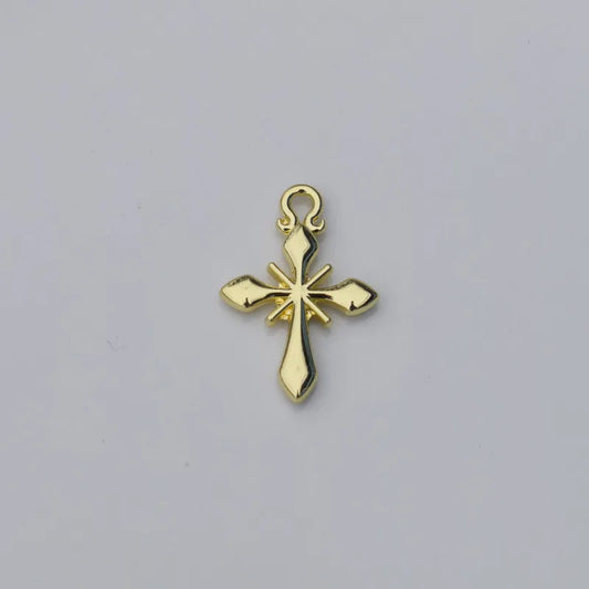 10Pcs Punk Hip-hop Hollow Cross Charms Alloy Pendent For Jewelry Making Diy Bracelet Necklace Earrings Accessories Supplies