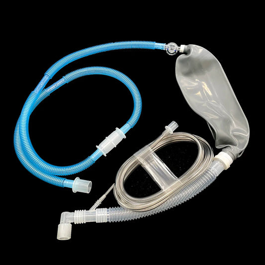 Professional Jacksonrees Anesthesia Breathing Circuit Open Non-duplex 0.5L 1L 2L 15mm 22mm Pet Clinic Hospital Tools Supplies