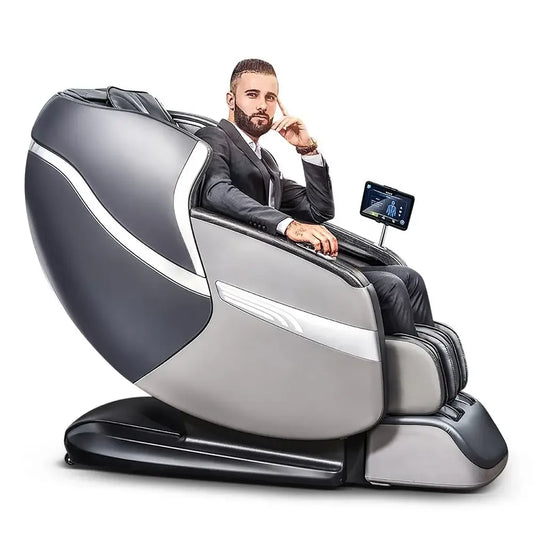 Health and wellness best sellers SL track 4D full body relaxing shiatsu voice control massage chair for spa