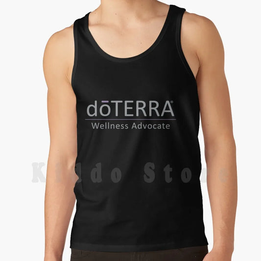 Doterra Wellness Advocate Colour Tank Tops Vest 100% Cotton Doterra Oil Wellness Dōterra Essential Oils Health Income