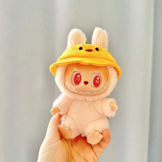 8 Styles 17cm Mini Plush Doll'S Clothes Labubu I II Idol Dolls Sitting Party Cute Hat Accessories For Korea Kpop Exo