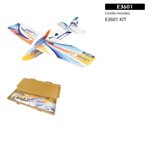 Real Hawk 580MM(22.8") Wingspan EPP Foam Kit RC Airplane model Dolphin Lightest Kit Model Hobby Toys Remote Control Plane