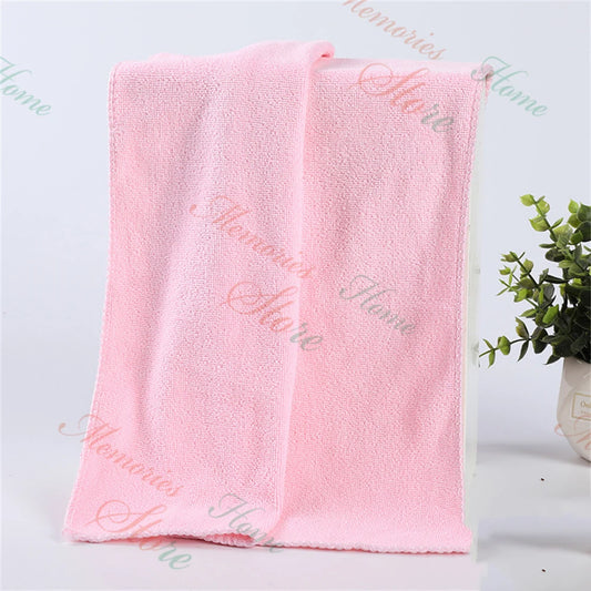 Customized Fine Fiber Towel 35 x75cm Thicked Pet Towel Personalized Embroidered Name Beauty, Hair Care, Cleaning Soft Towels